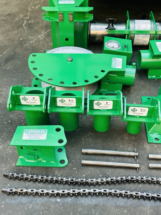Greenlee 6805 6800 Ultra Cable Tugger Wire Puller Set 8000 Lbs Capacity Complete