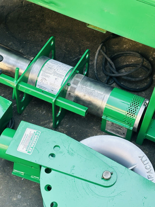 Greenlee 6805 6800 Ultra Cable Tugger Wire Puller Set 8000 Lbs Capacity Complete