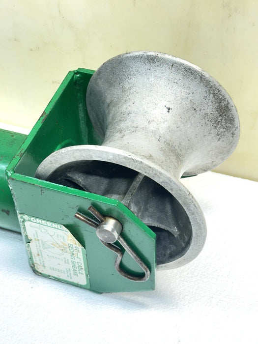 Greenlee 441 4 inch Feeding Sheave for Cable Tugger Puller Great Shape BG9