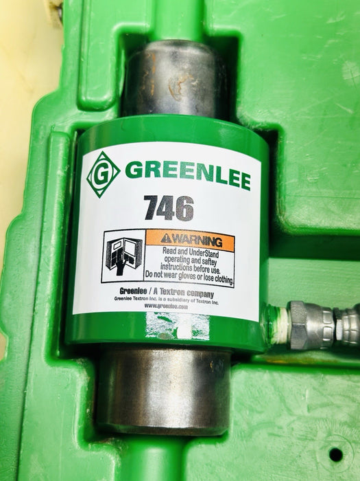 Greenlee 7310 SB Slug Buster KO Knockout Punch Set 1/2" - 4" , 767 Pump Case BG5
