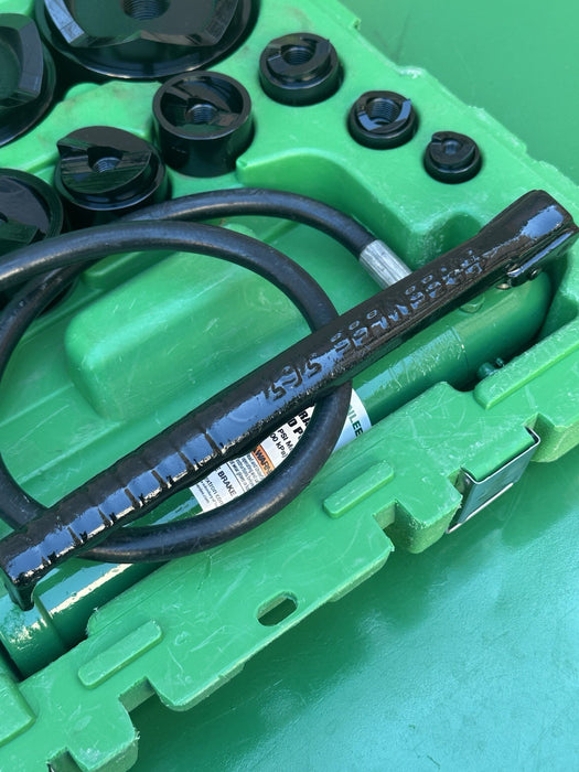 Greenlee 7310 SB Slug Buster KO Knockout Punch Set 1/2" - 4" , 767 Pump Case BG6