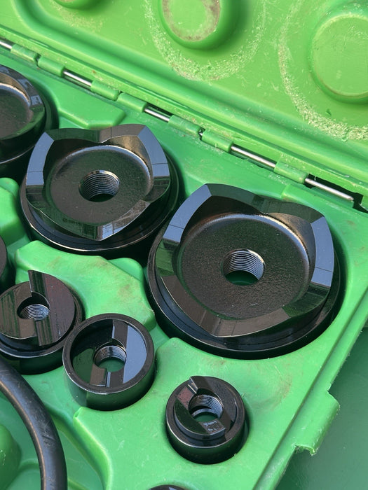 Greenlee 7310 SB Slug Buster KO Knockout Punch Set 1/2" - 4" , 767 Pump Case BG6