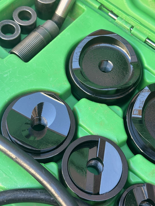 Greenlee 7310 SB Slug Buster KO Knockout Punch Set 1/2" - 4" , 767 Pump Case BG6