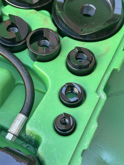 Greenlee 7310 SB Slug Buster KO Knockout Punch Set 1/2" - 4" , 767 Pump Case BG6