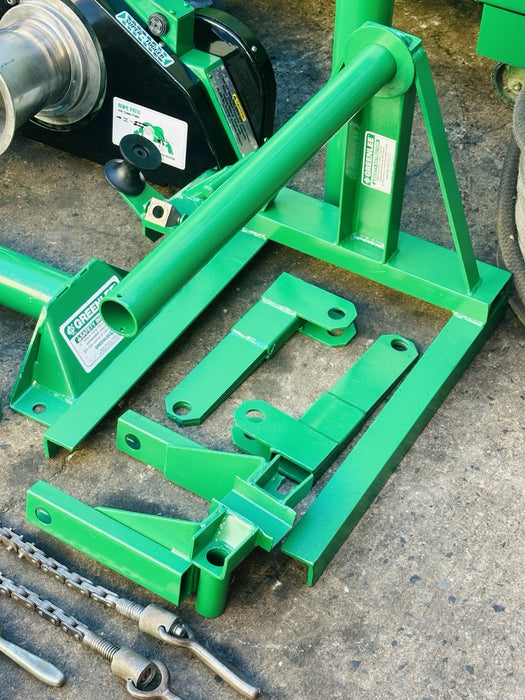 Greenlee 6000 6001 Super Cable Tugger Wire Puller 6500 Lb. With Rope Excellent🔥