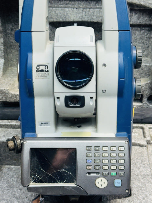 Sokkia Topcon SX-105T Robotic Total Station Surveying with Case BG2