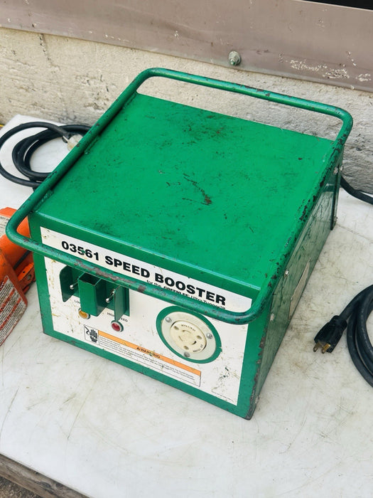 GREENLEE 03561 Speed Booster For Ultra Tugger 8000LB  Cable Puller 6800 + Pedal