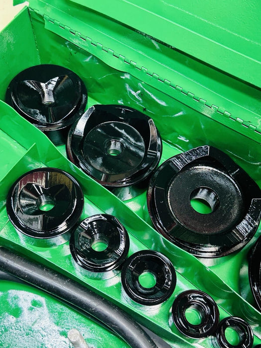 Greenlee 7310SB Slug Buster KO Knockout Punch Set 1/2" - 4" , 767 Pump, Case BG2