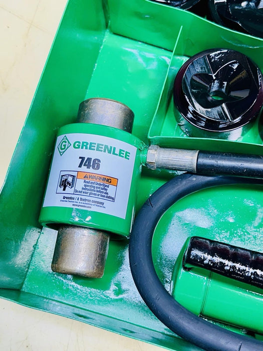 Greenlee 7310SB Slug Buster KO Knockout Punch Set 1/2" - 4" , 767 Pump, Case BG2