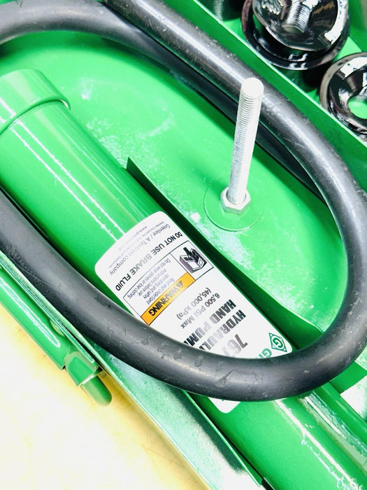 Greenlee 7310SB Slug Buster KO Knockout Punch Set 1/2" - 4" , 767 Pump, Case BG2