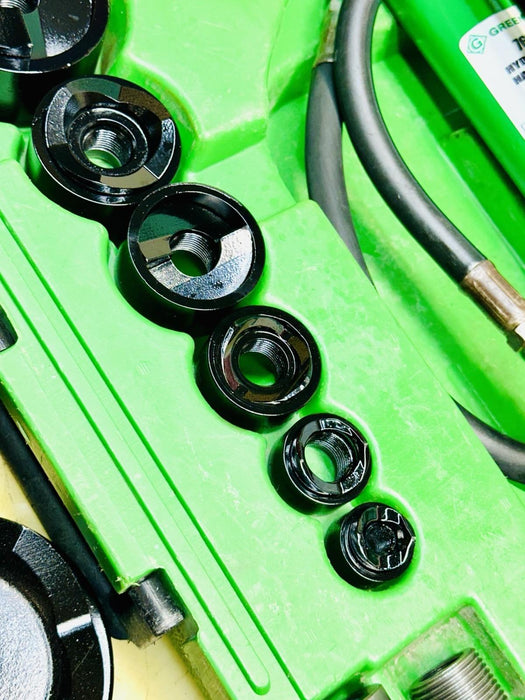 Greenlee 7310SB Slug Buster KO Knockout Punch Set 1/2" - 4" , 767 Pump, Case BG3