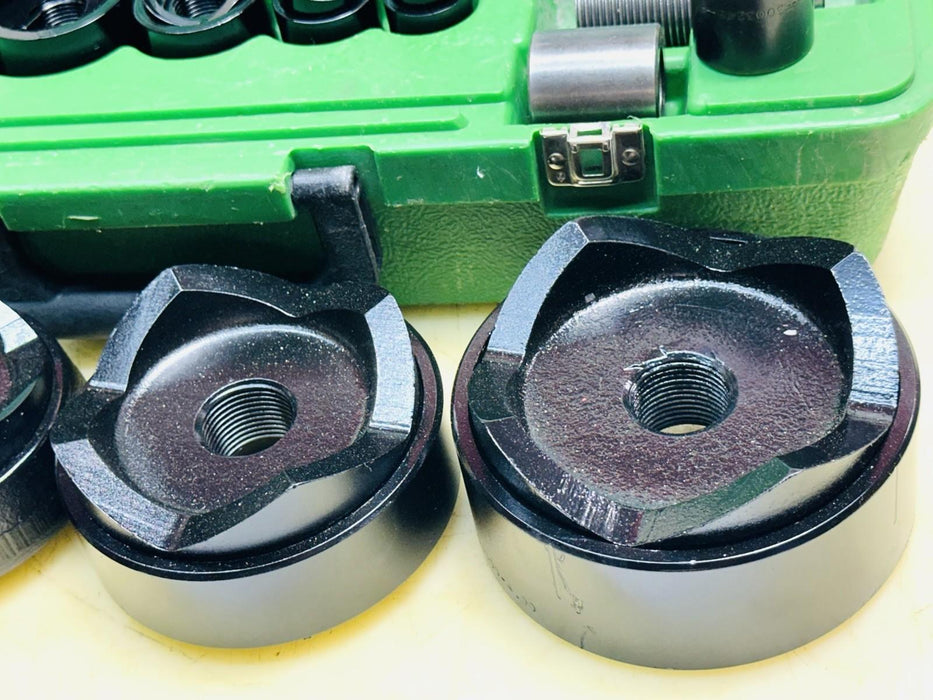 Greenlee 7310SB Slug Buster KO Knockout Punch Set 1/2" - 4" , 767 Pump, Case BG3