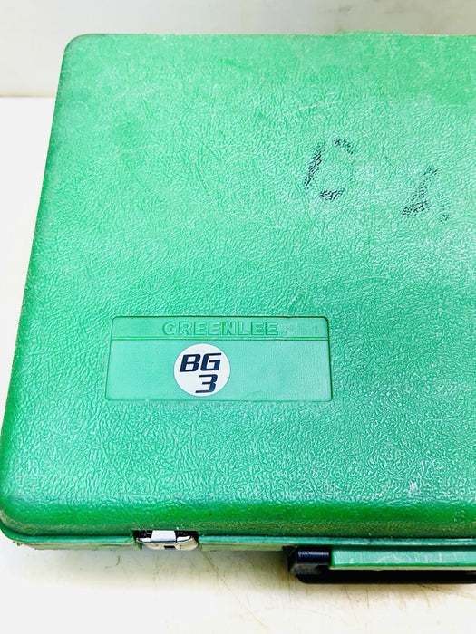 Greenlee 7310SB Slug Buster KO Knockout Punch Set 1/2" - 4" , 767 Pump, Case BG3