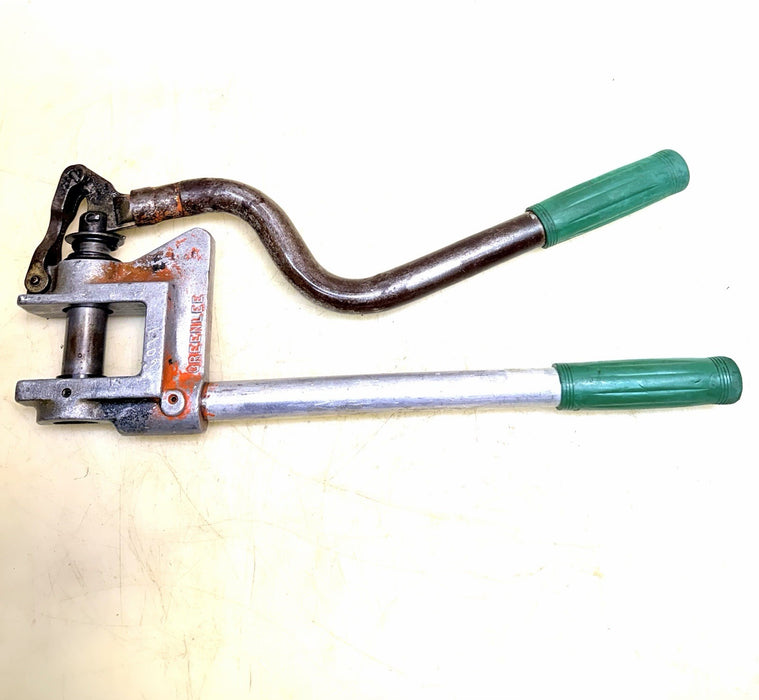 Greenlee 709 7/8" (22.2 mm) Metal Stud Punch, Self-Stripping Aluminum Head #6