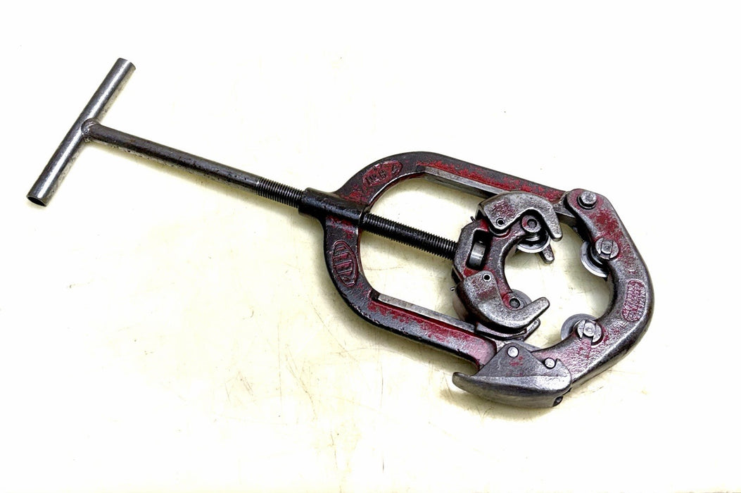REED Tools USA H4 (03120) Hinged Pipe Cutter, 2-4” Pipe Capacity Heavy Steel #1