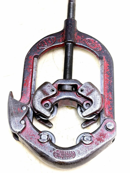 REED Tools USA H4 (03120) Hinged Pipe Cutter, 2-4” Pipe Capacity Heavy Steel #1