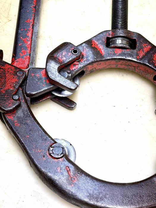 REED Tools USA H6 Hinged Pipe Cutter, 4-6” Pipe Capacity Heavy Steel