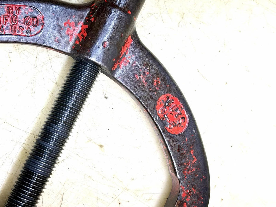 REED Tools USA H6 Hinged Pipe Cutter, 4-6” Pipe Capacity Heavy Steel