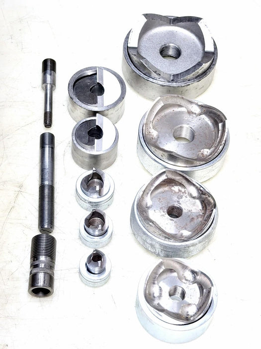 Greenlee Slug Splitter Knockout Punch Set 1/2 - 4" Conduit Stainless Steel Set