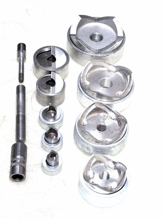 Greenlee Slug Splitter Knockout Punch Set 1/2 - 4" Conduit Stainless Steel Set