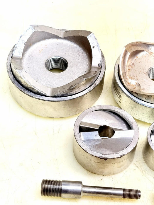 Greenlee Slug Splitter Knockout Punch Set 1/2 - 4" Conduit Stainless Steel Set