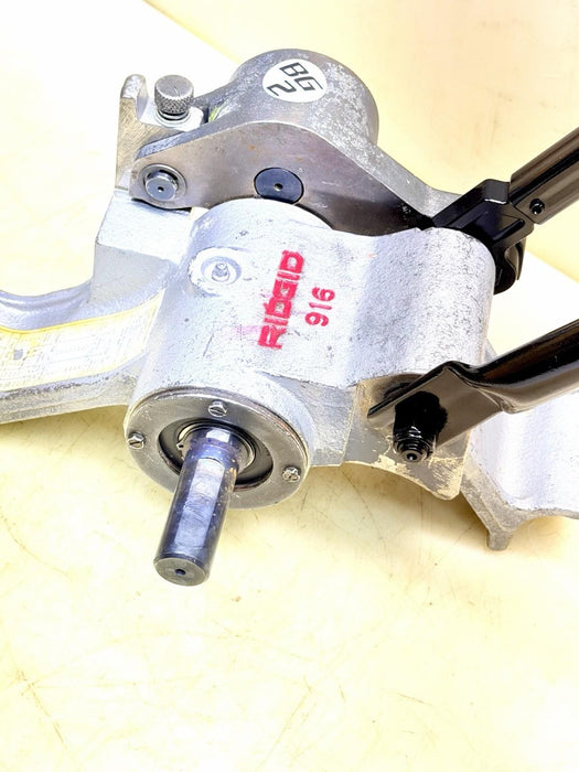 RIDGID 916 Manual Roll Groover For 1-1/4" to 6" Pipe Works Good! BG2