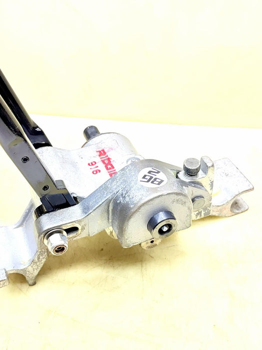 RIDGID 916 Manual Roll Groover For 1-1/4" to 6" Pipe Works Good! BG2