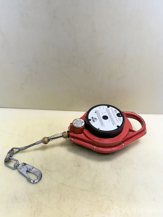 Used Miller Equipment M55-50G Retractable Lifeline 50' Safety Harness #2