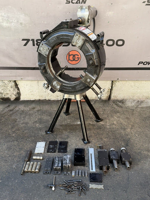 Victaulic Vic VG412 Pipe Cut Groover 4”-12”  With Accessories Great Shape