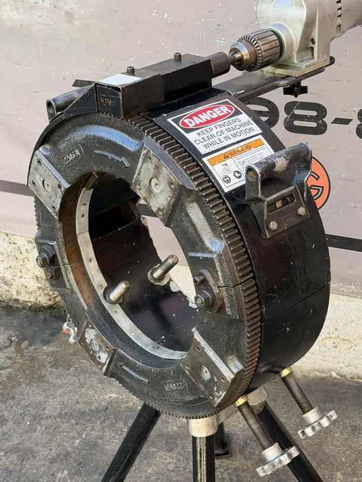 Victaulic Vic VG412 Pipe Cut Groover 4”-12”  With Accessories Great Shape