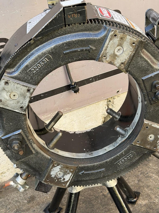 Victaulic Vic VG412 Pipe Cut Groover 4”-12”  With Accessories Great Shape