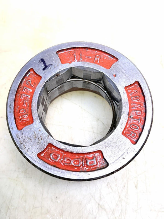 RIDGID Die Head Adapter No. 772 11-R Pipe Threader Adaptor BG1