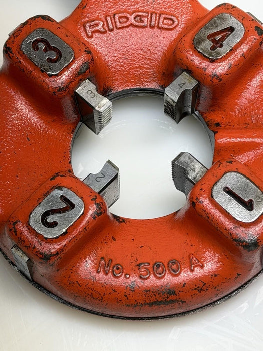 Ridgid 500A 1-1/4” Quick-Opening Mono Die Head For 300, 535 Threader #1