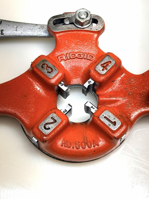 Ridgid 500A 3/4” Quick-Opening Mono Die Head For 300, 535 Threader #2