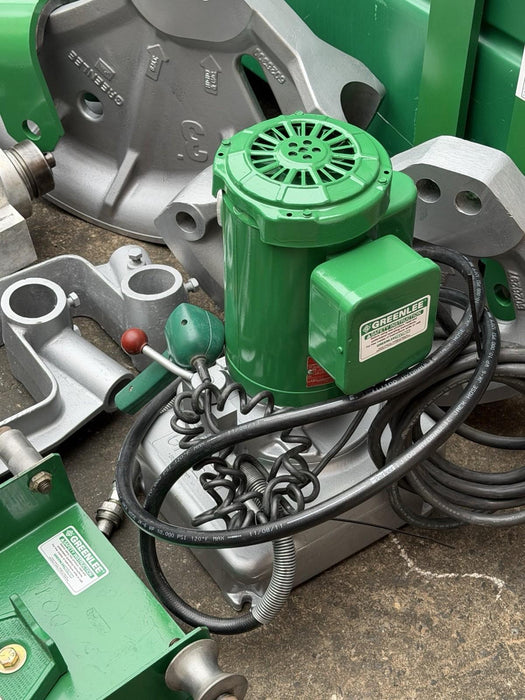 Greenlee 881 Conduit Bender 2.5”-4” Rigid EMT Hyd Pump 1813 Table + WARRANTY