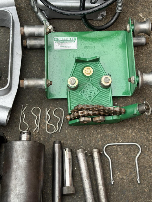 Greenlee 881 Conduit Bender 2.5”-4” Rigid EMT Hyd Pump 1813 Table + WARRANTY