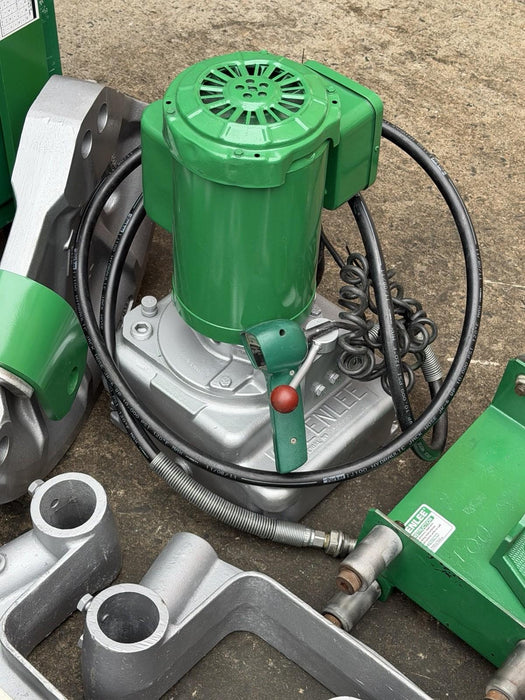 Greenlee 881 Conduit Bender 2.5”-4” Rigid EMT Hyd Pump 1813 Table + WARRANTY