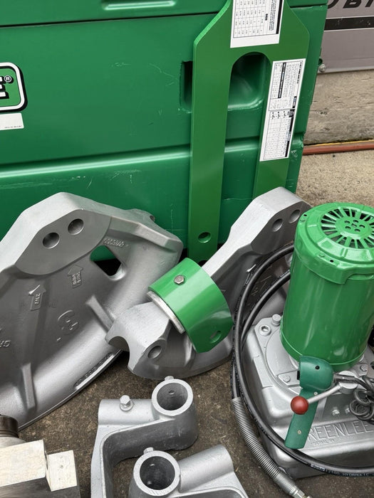 Greenlee 881 Conduit Bender 2.5”-4” Rigid EMT Hyd Pump 1813 Table + WARRANTY