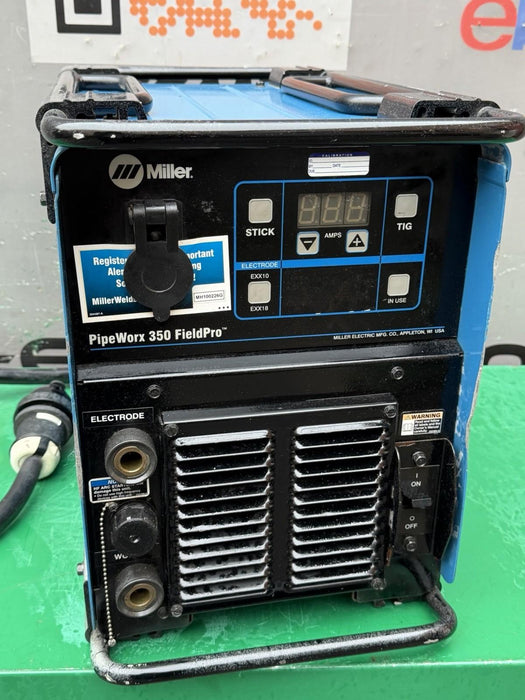 Miller PipeWorx 350 FieldPro Welder similar XMT-350 TESTED 2017 #1