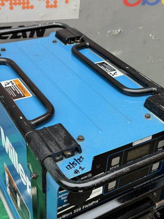 Miller PipeWorx 350 FieldPro Welder similar XMT-350 TESTED 2017 #1