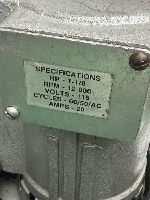 SPX Power Team PE554 10K PSI Double Acting Electric Portable Hydraulic Pump Hose