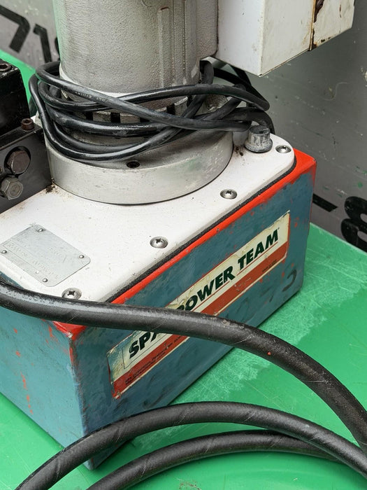 SPX Power Team PE554 10K PSI Double Acting Electric Portable Hydraulic Pump Hose