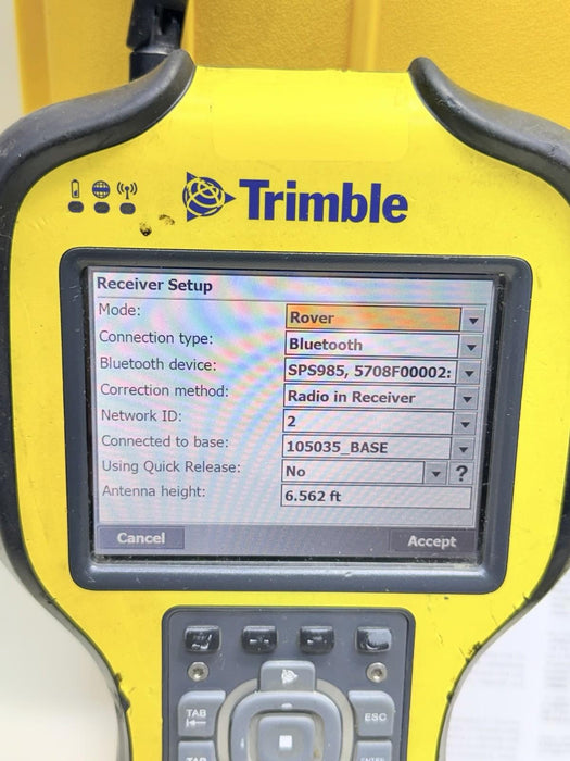 Trimble SPS985 GNSS Rover w/ TSC3 SCS900 | UHF