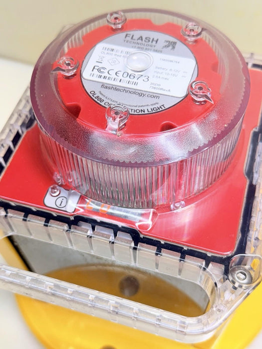 Lot 2 Flash Technology OL800 Red 60X Solar Obstruction Light FAA Compliant