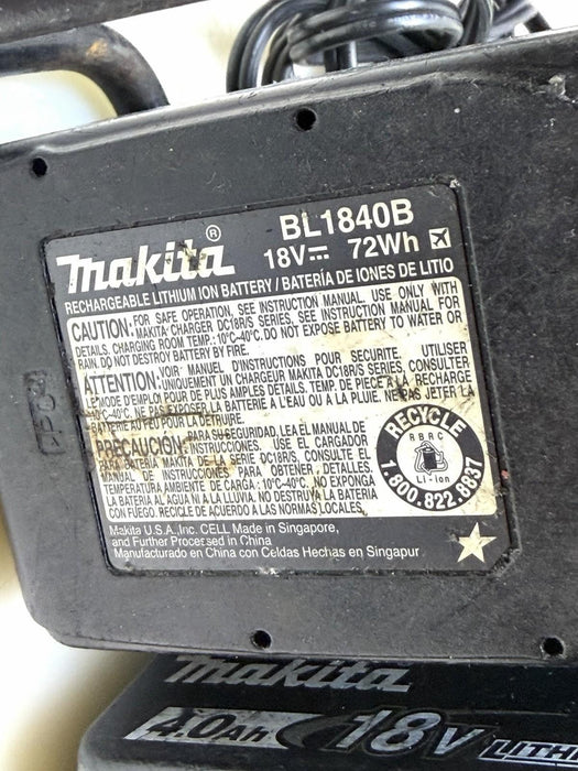 Makita 18V X2 LXT XTW01ZW 36V Cordless Shear Wrench with 2 18V Batteries Charger