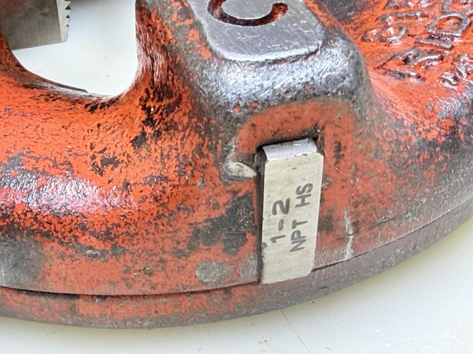 Ridgid No.815 Universal 1/8'' to 2'' Die Head With 1-2” Teeth Used For 300 535