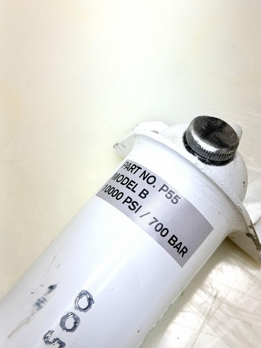 SPX Power Team Hydraulic Pump. Model P-55. 10,000PSI.  Works Fine.  BG4