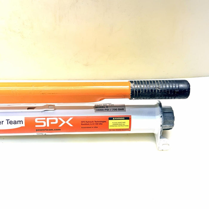 SPX Power Team Hydraulic Pump. Model P-55. 10,000PSI.  Works Fine BG9