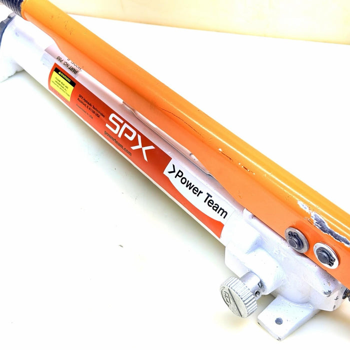 SPX Power Team Hydraulic Pump. Model P-55. 10,000PSI.  Works Fine BG9