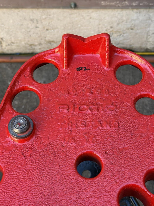 Ridgid 450 1/8 to 5 inch Tripod Pipe Vise for Rigid Pipe Great Shape #2